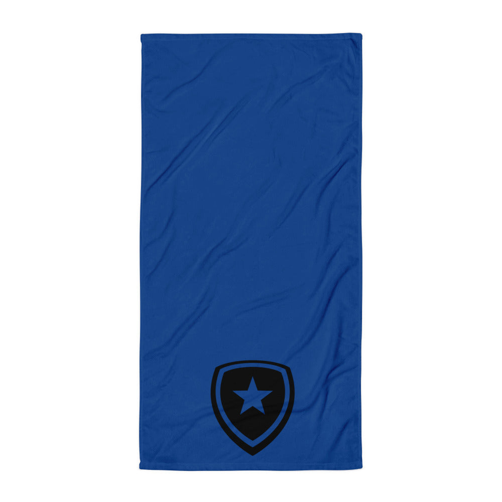 Luxe badkamer handdoek --CH Style-- | Blauw |