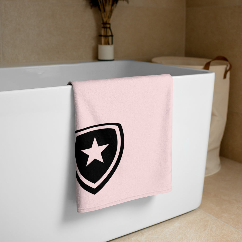 Luxe badkamer handdoek --CH Style-- | Roze |