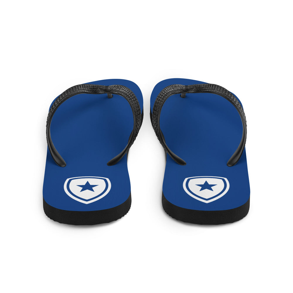 Luxe Slippers  --CH Style-- | Blauw |