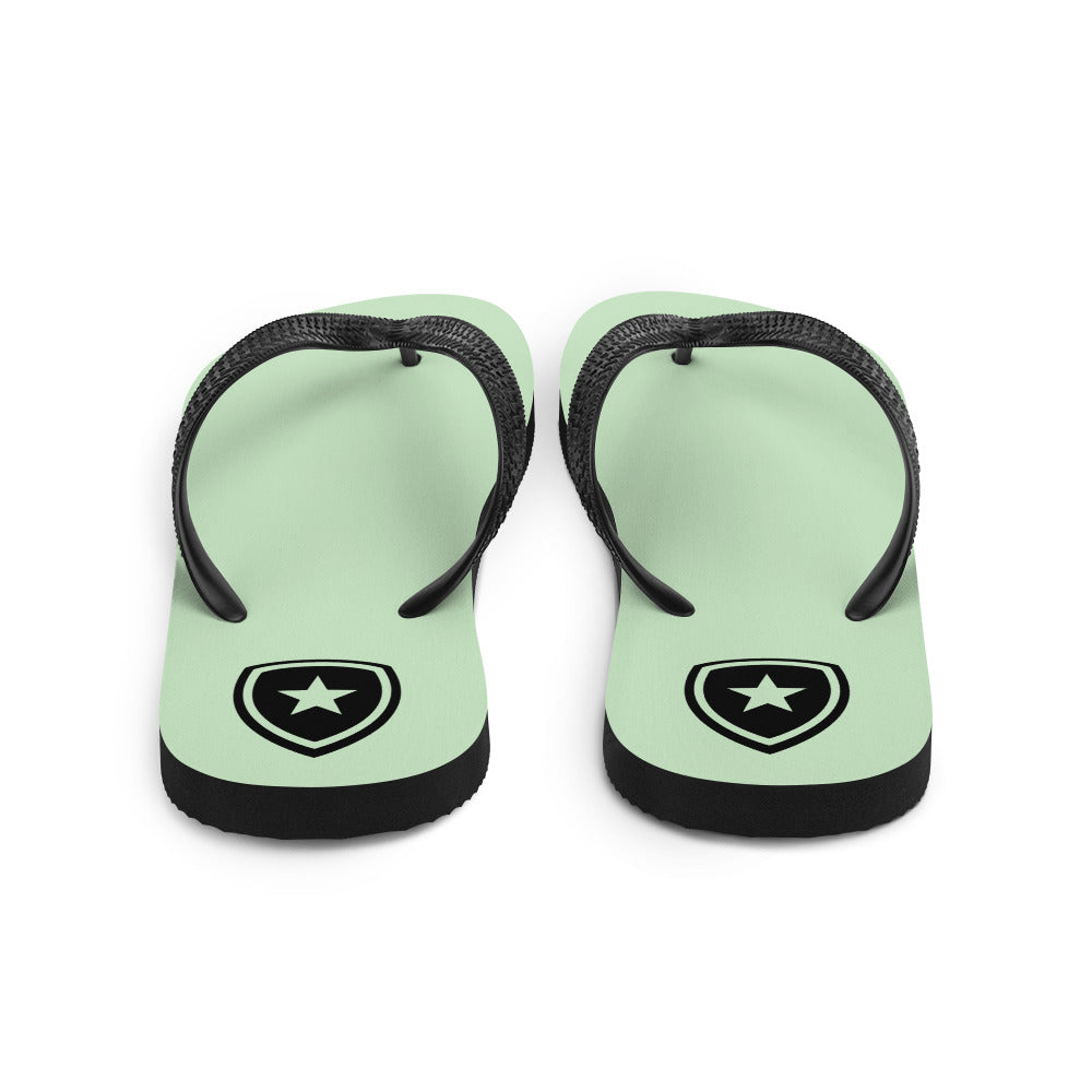 Luxe Slippers  --CH Style-- | Licht groen |