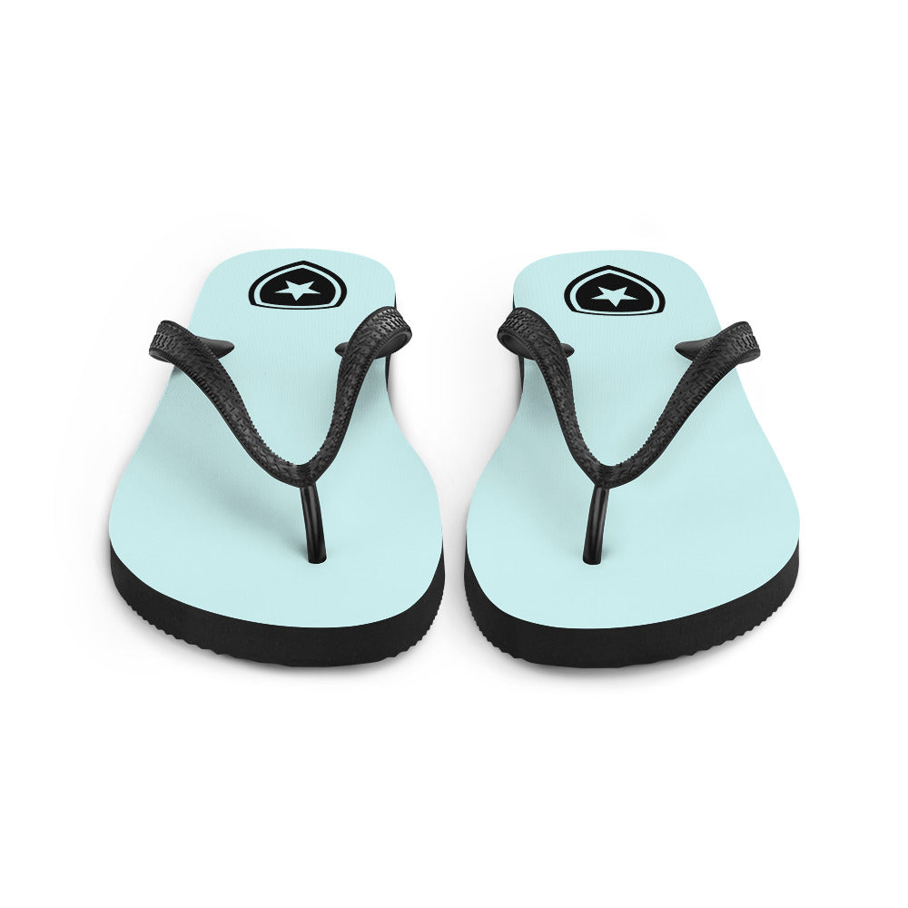 Luxe Slippers  --CH Style-- | Licht Blauw |
