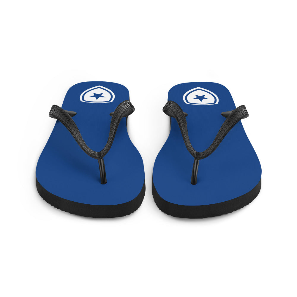 Luxe Slippers  --CH Style-- | Blauw |
