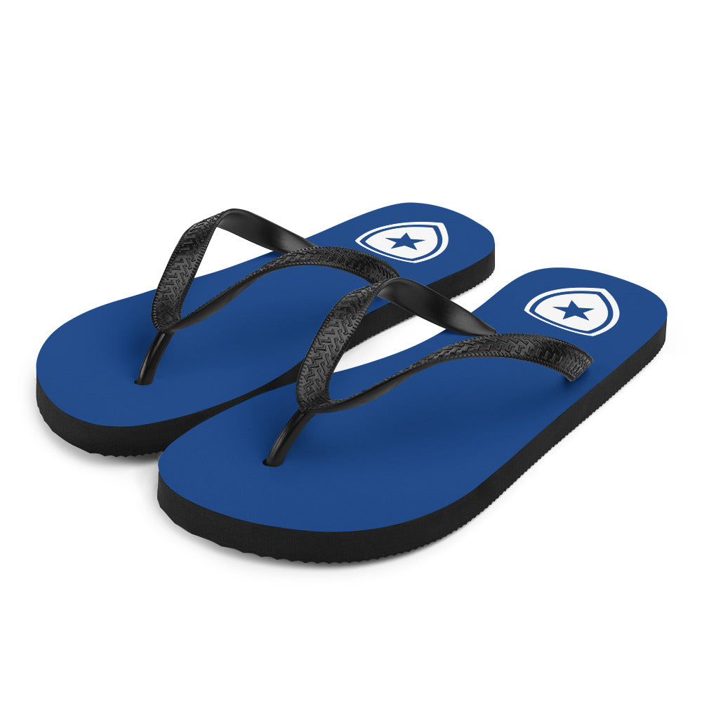 Luxe Slippers  --CH Style-- | Blauw |