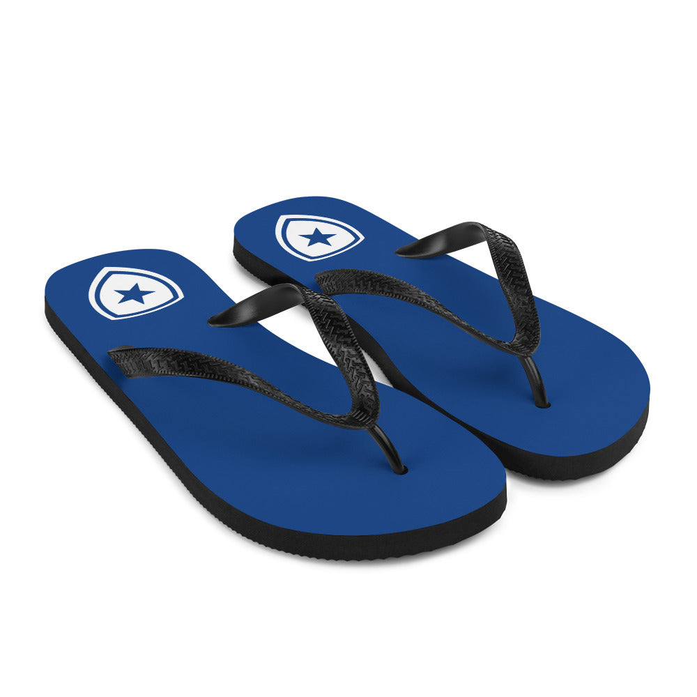 Luxe Slippers  --CH Style-- | Blauw |