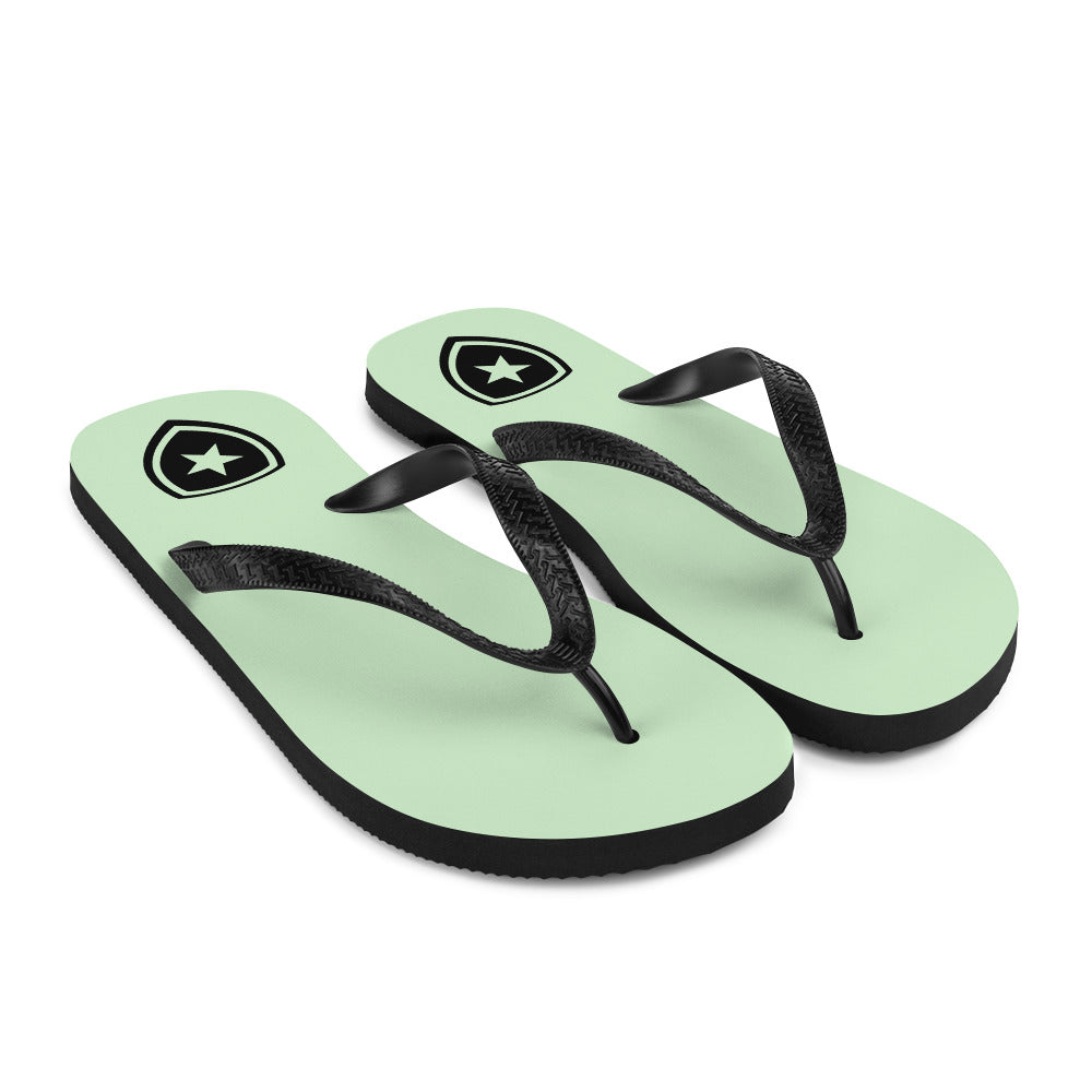 Luxe Slippers  --CH Style-- | Licht groen |