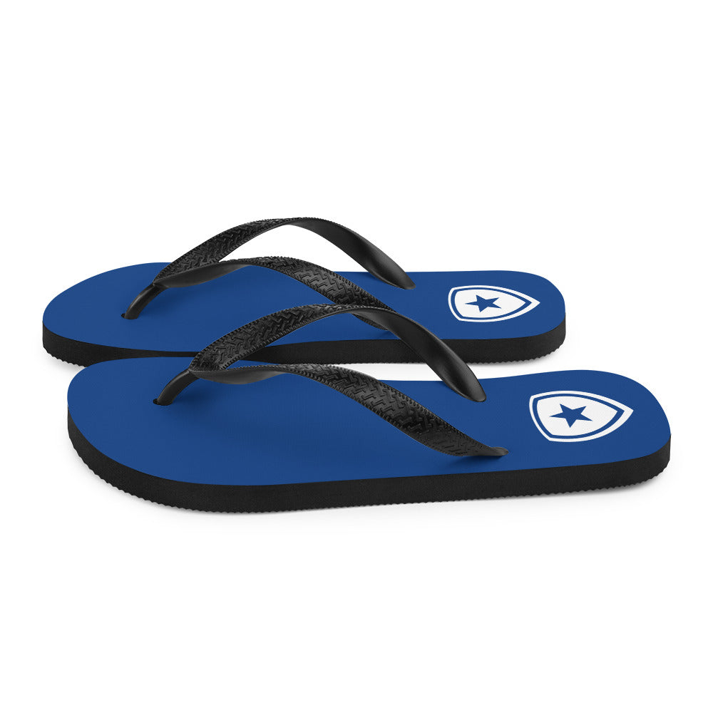 Luxe Slippers  --CH Style-- | Blauw |