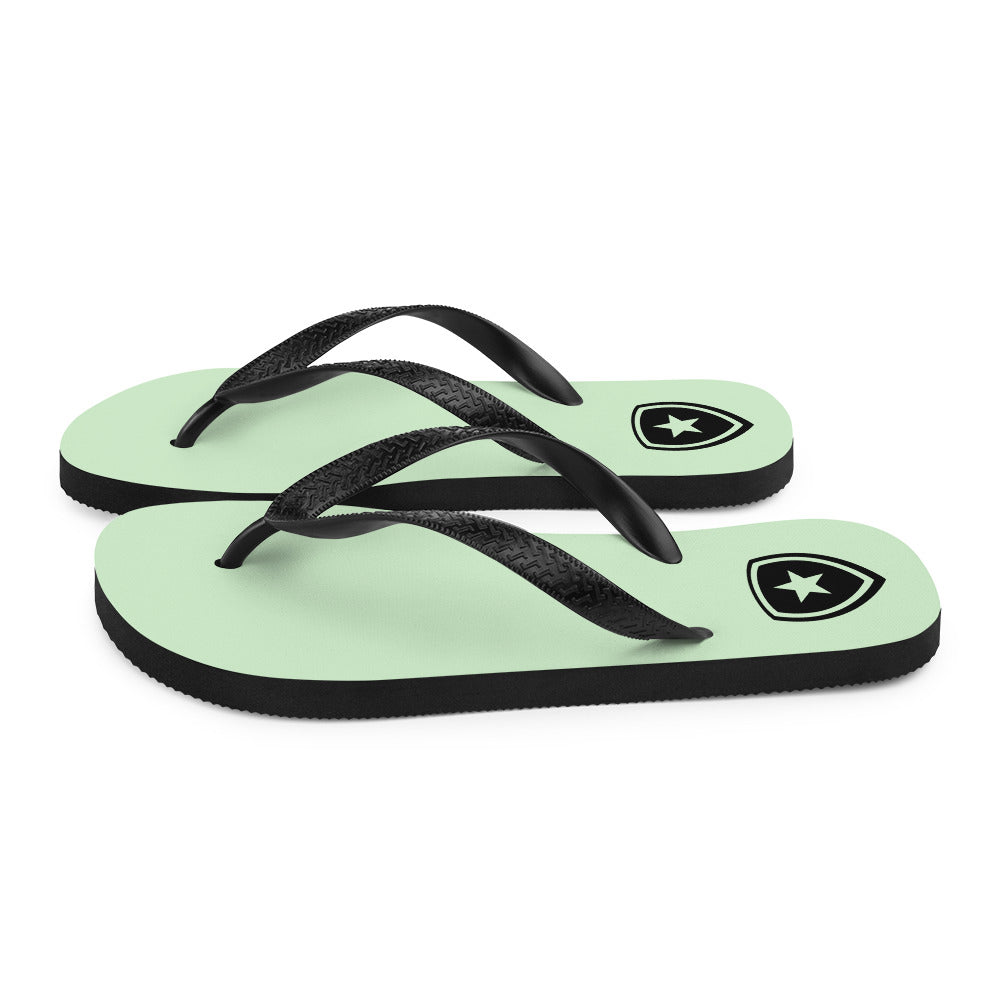 Luxe Slippers  --CH Style-- | Licht groen |