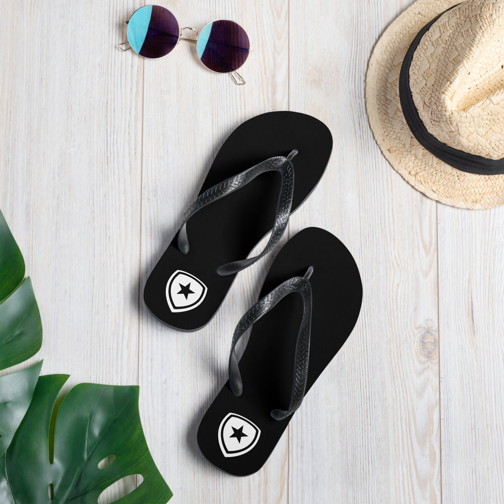 Luxe Slippers  --CH Style-- | Zwart |