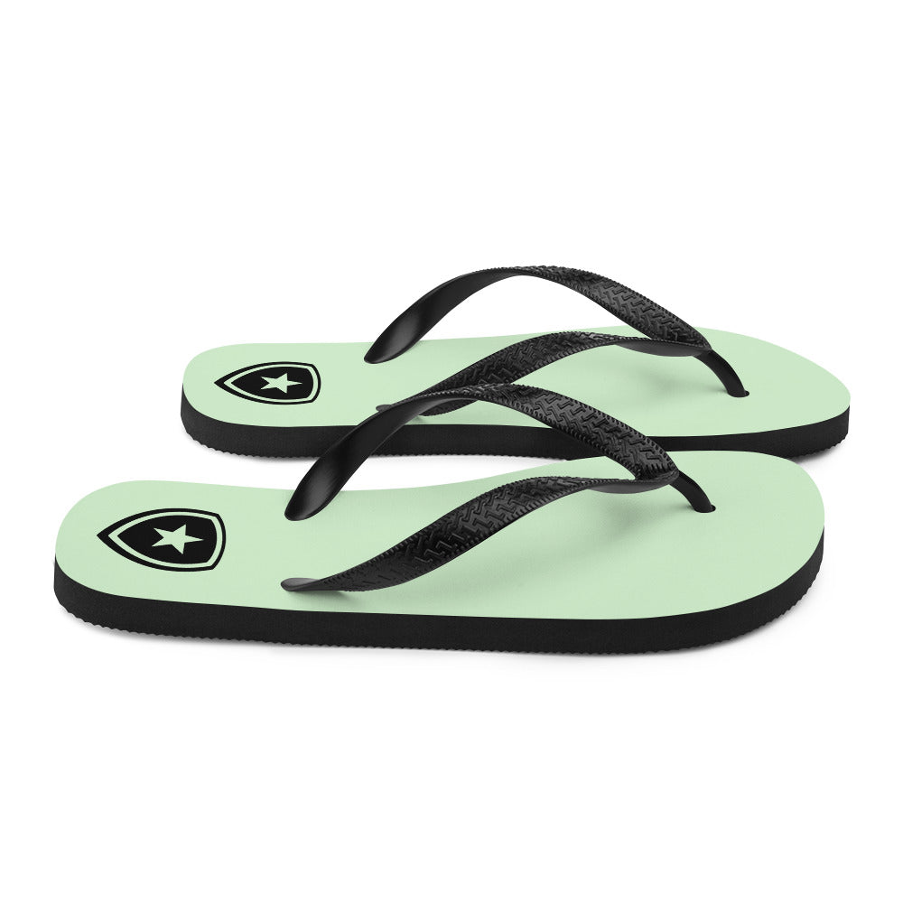 Luxe Slippers  --CH Style-- | Licht groen |