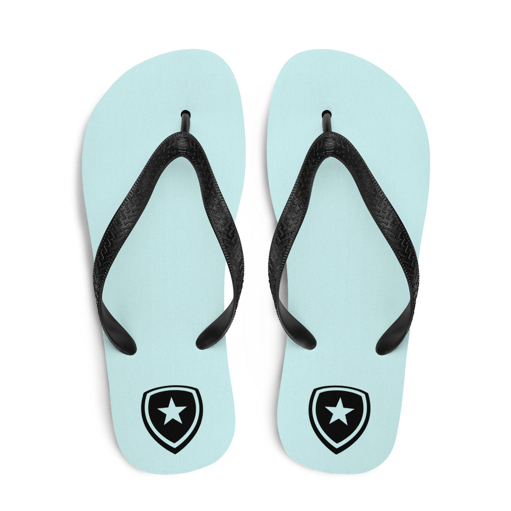 Luxe Slippers  --CH Style-- | Licht Blauw |