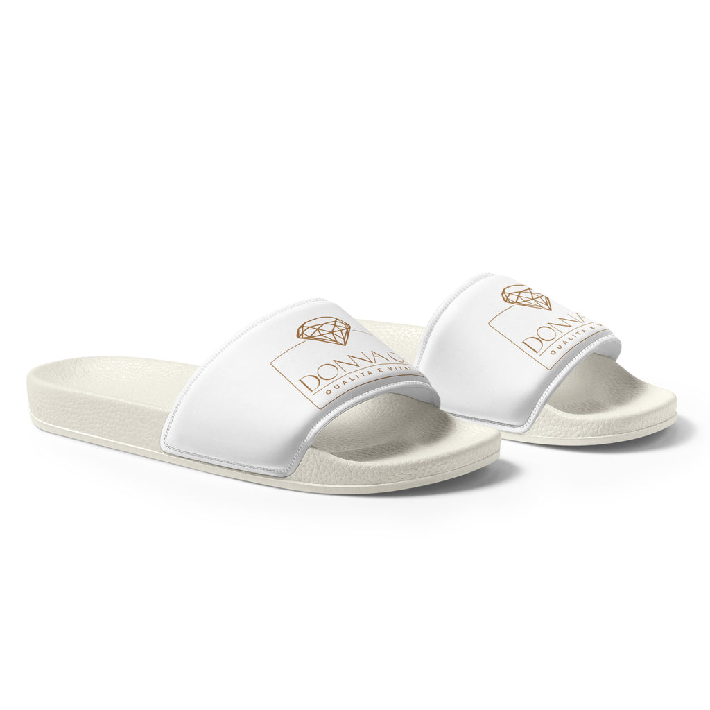 Luxe dames slippers -- Donna G. -- | Wit |