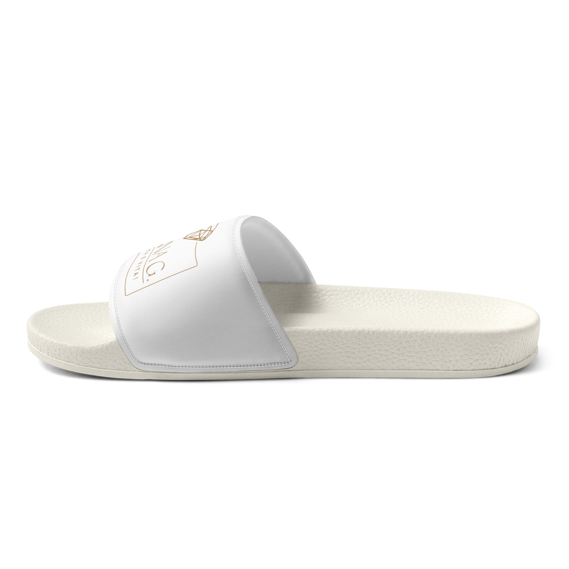 Luxe dames slippers -- Donna G. -- | Wit |