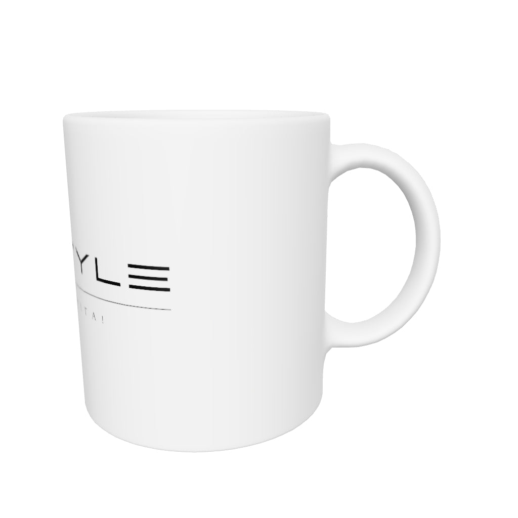 Luxury White glossy mug