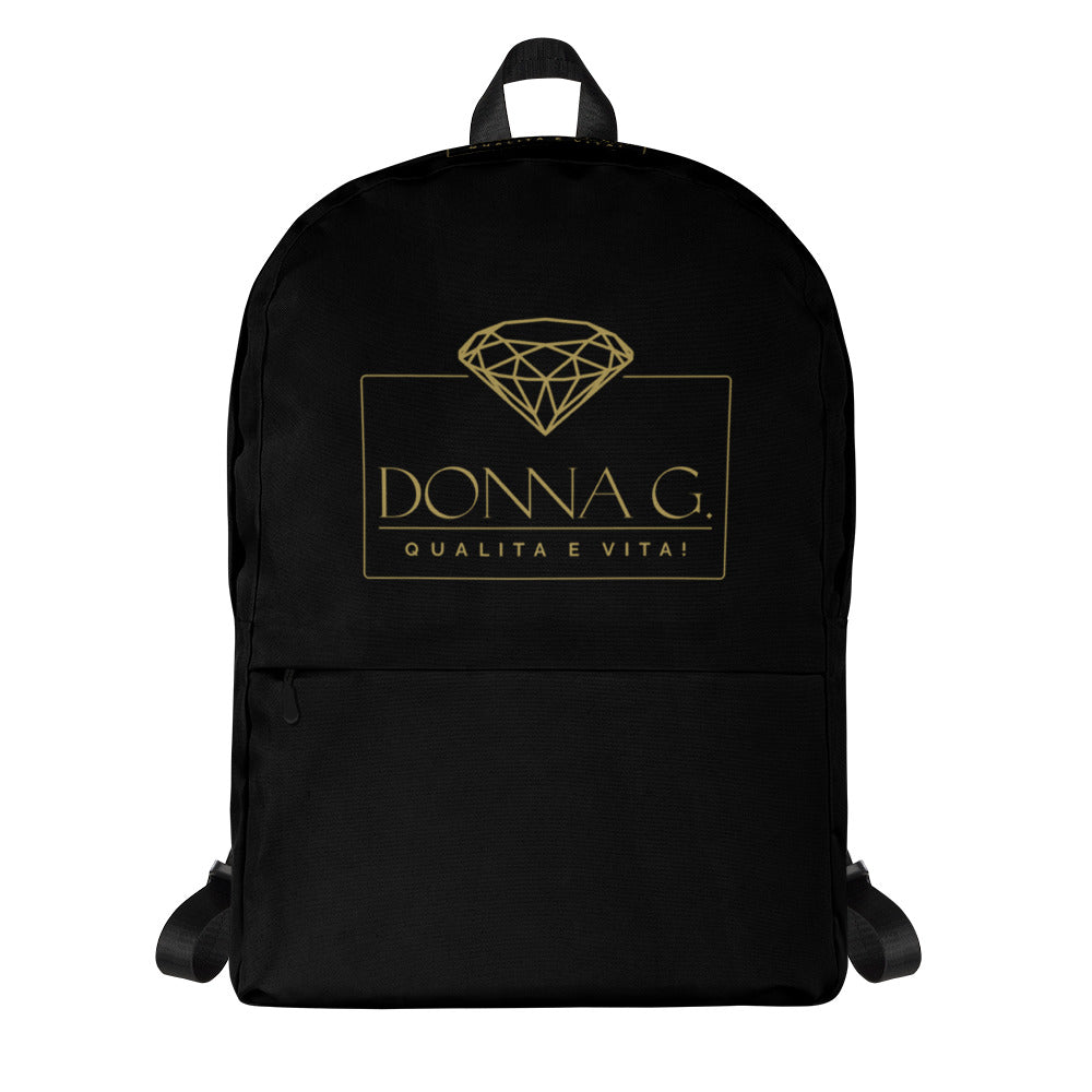 Luxury Backpack --Donna G.-- Black