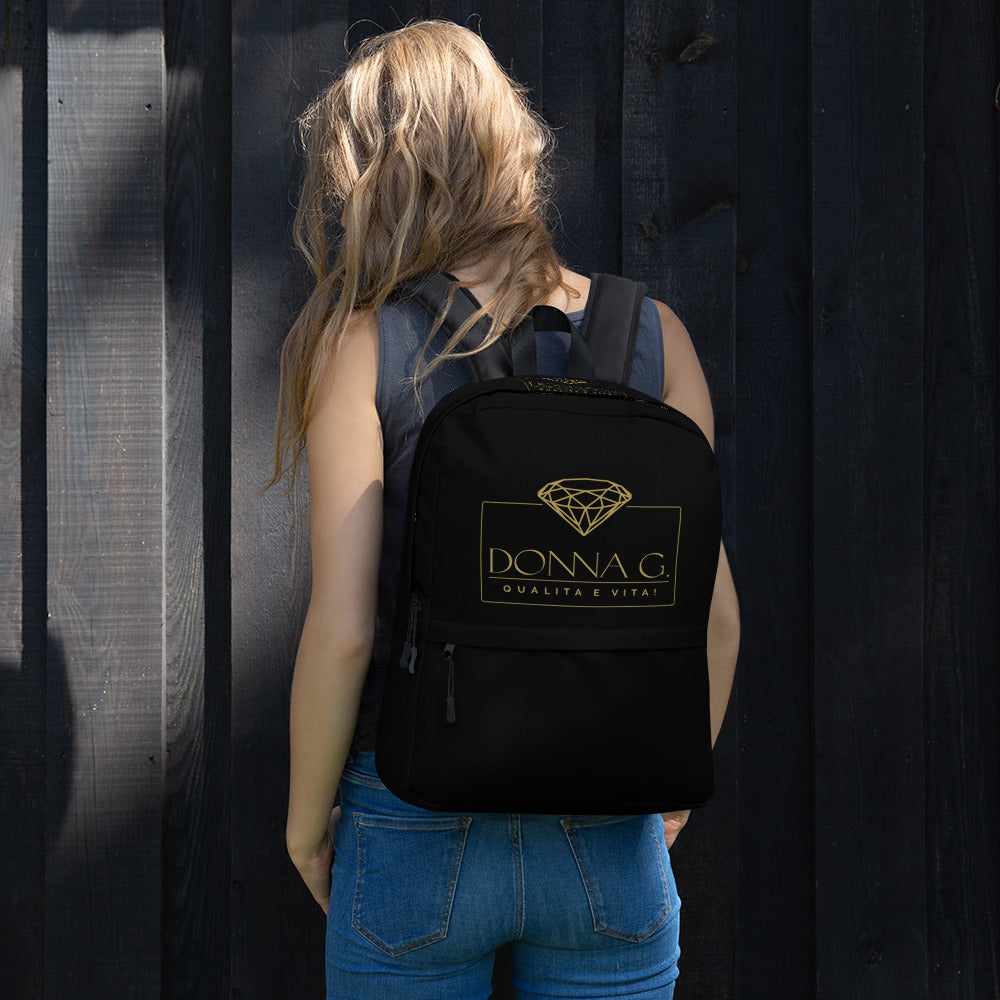 Luxury Backpack --Donna G.-- Black
