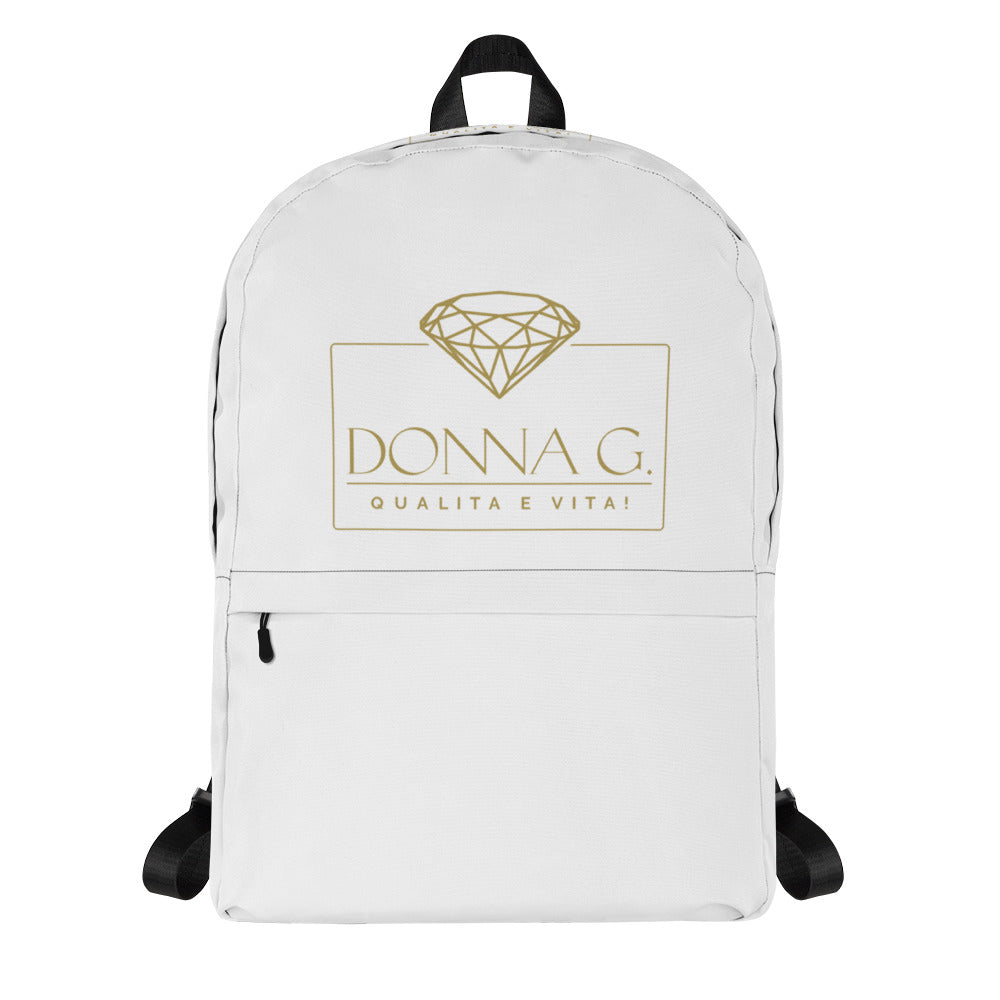Luxury Backpack --Donna G.-- White
