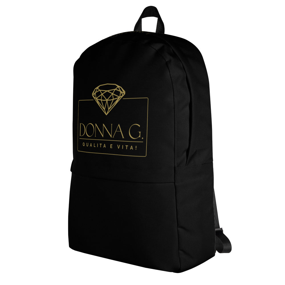 Luxury Backpack --Donna G.-- Black