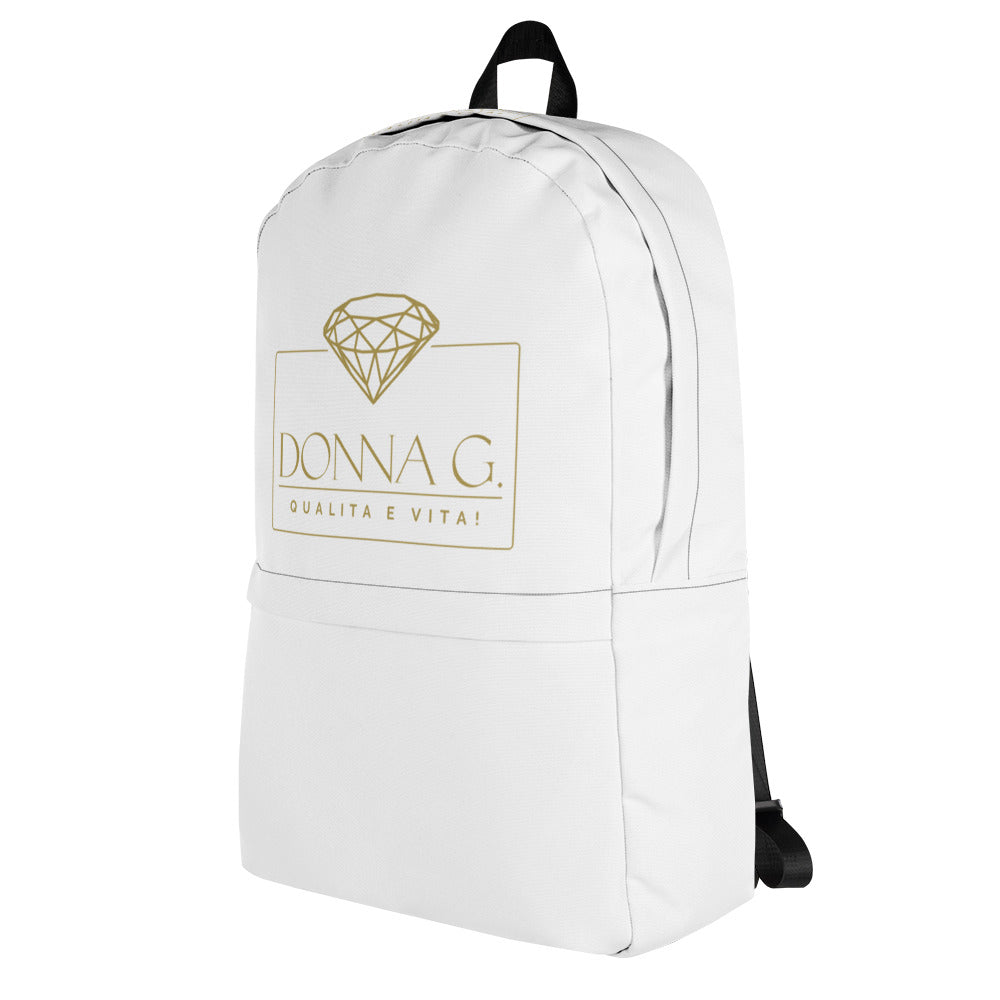 Luxury Backpack --Donna G.-- White
