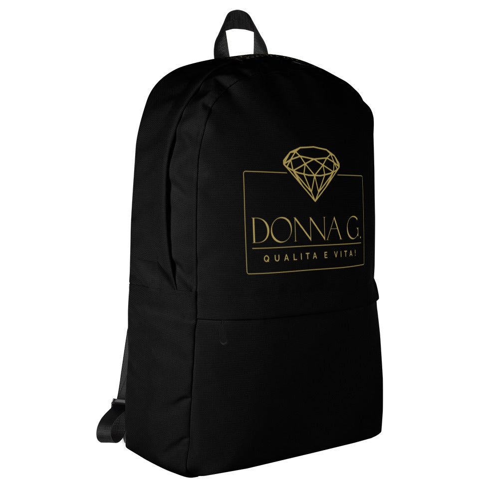 Luxury Backpack --Donna G.-- Black