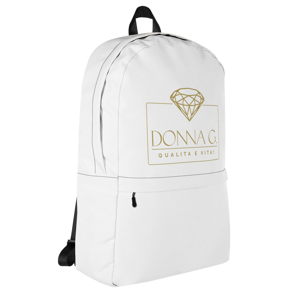 Luxury Backpack --Donna G.-- White