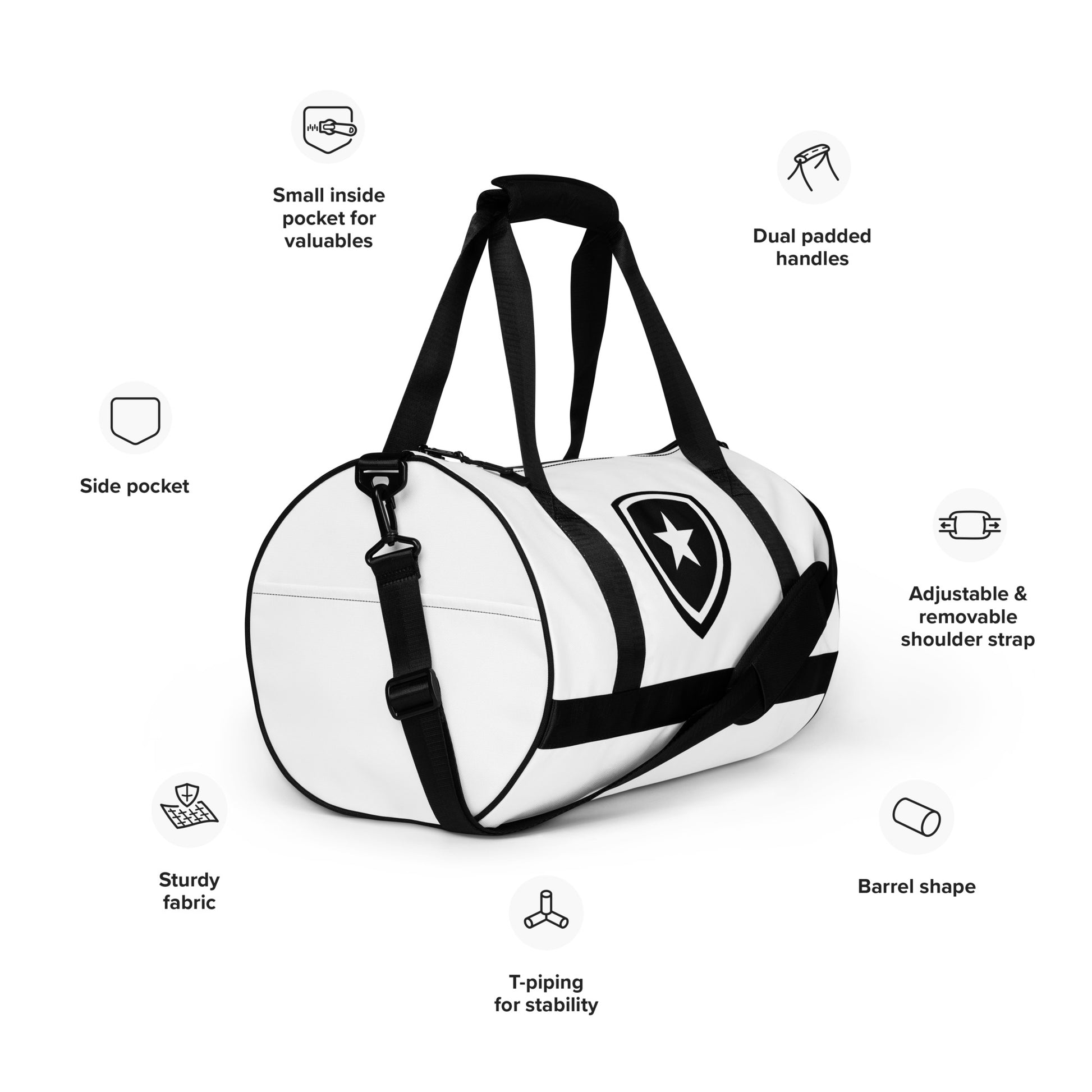 Luxury Gym Bag CH Style -- High Quality --