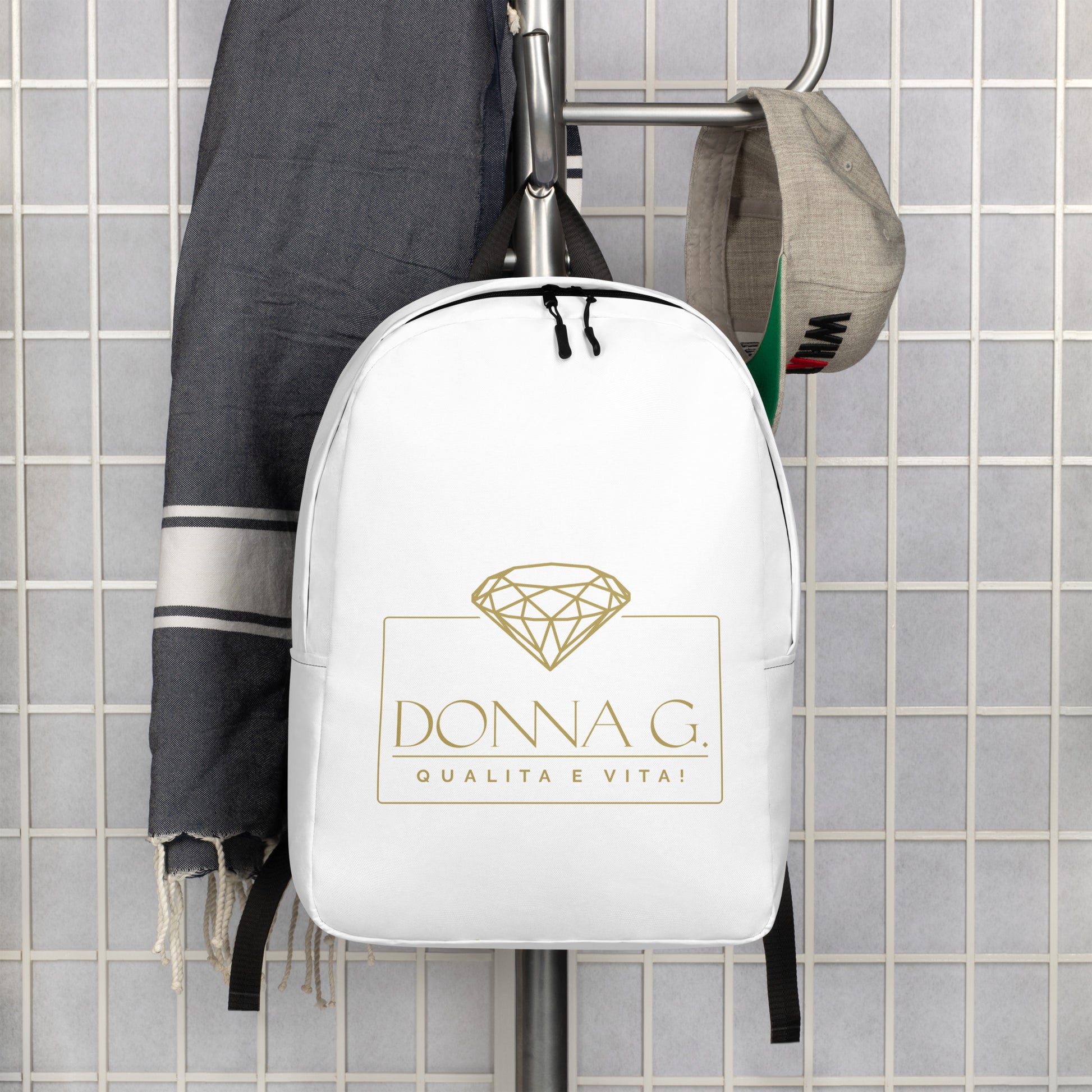 Luxury Minimalist Backpack --Donna G.-- White