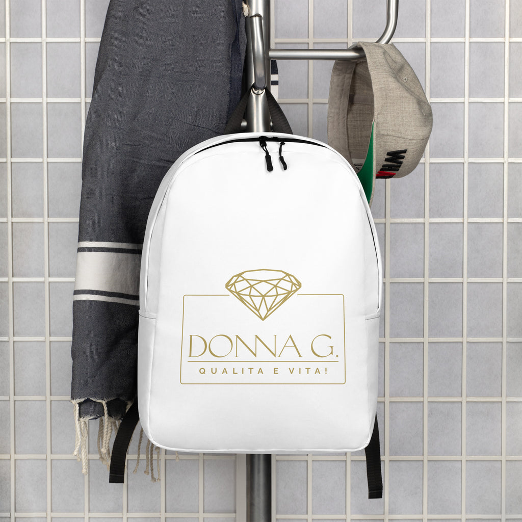 Luxury Minimalist Backpack --Donna G.-- White