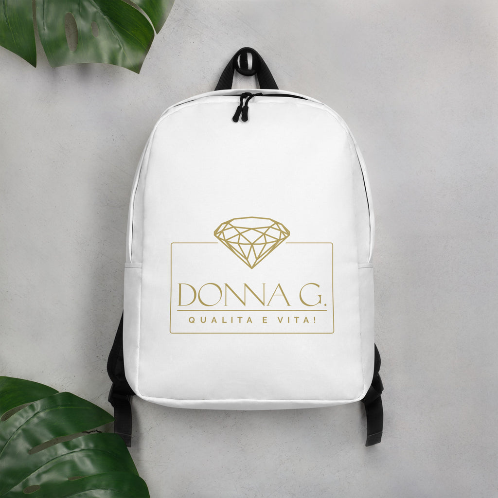 Luxury Minimalist Backpack --Donna G.-- White