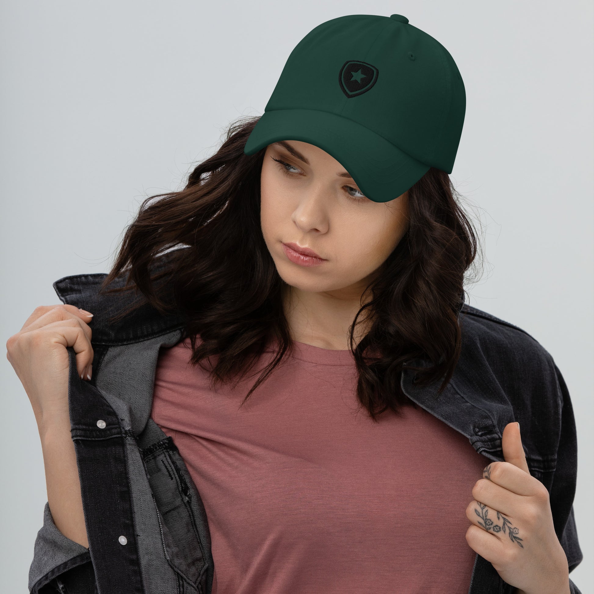 Luxury cap --CH Style-- Azure/Black Logo