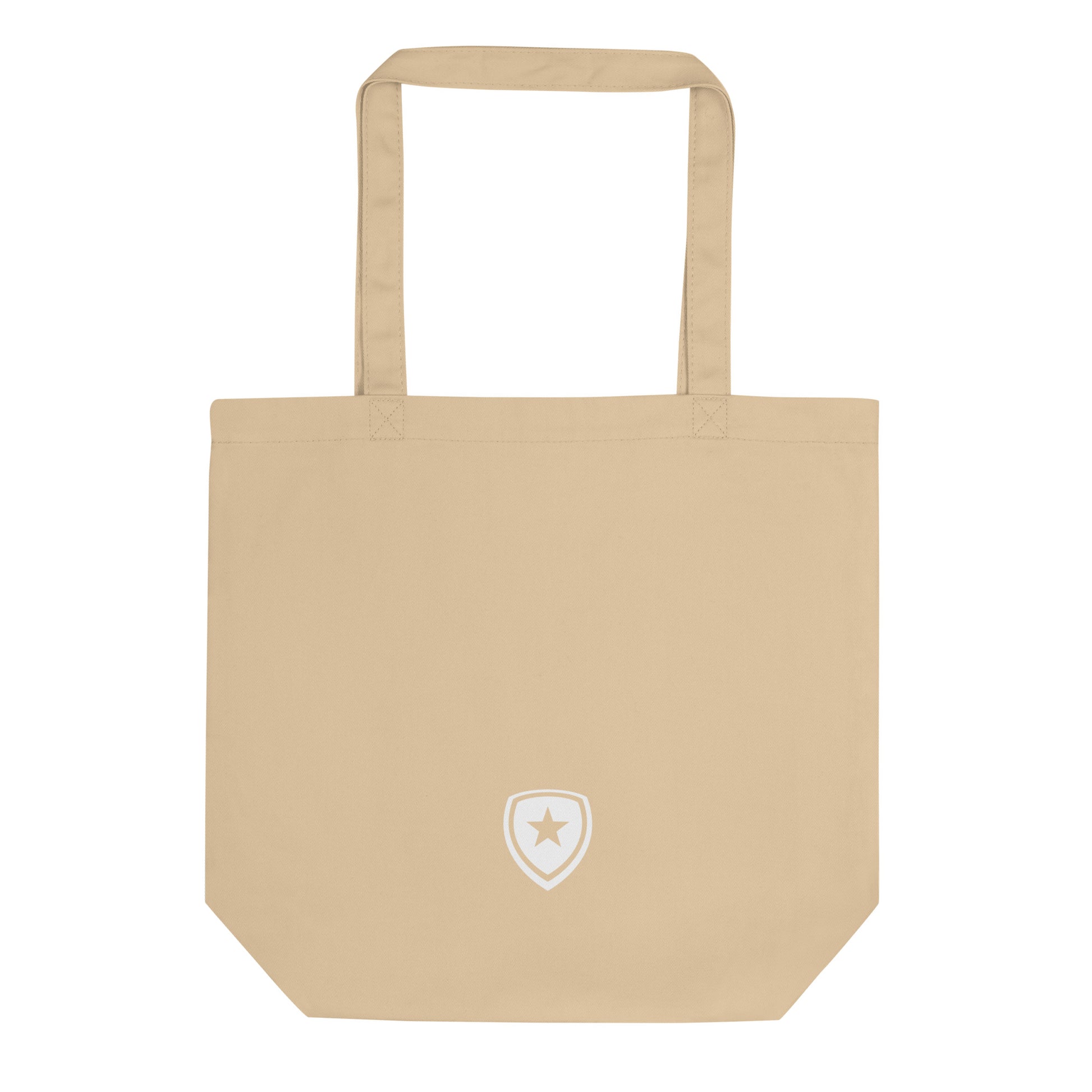 100% Organic Eco Tote Bag --CH Style-- Beige