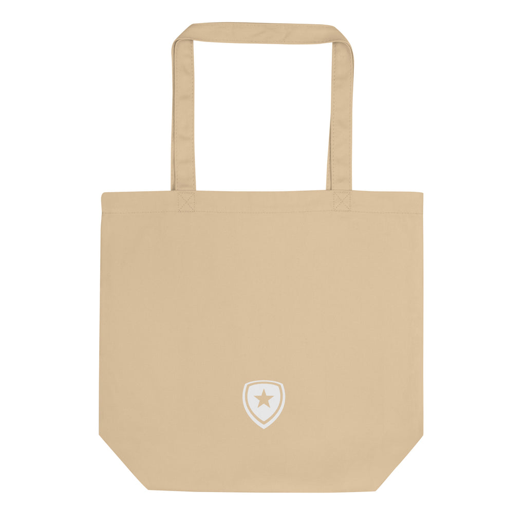 100% Organic Eco Tote Bag --CH Style-- Beige
