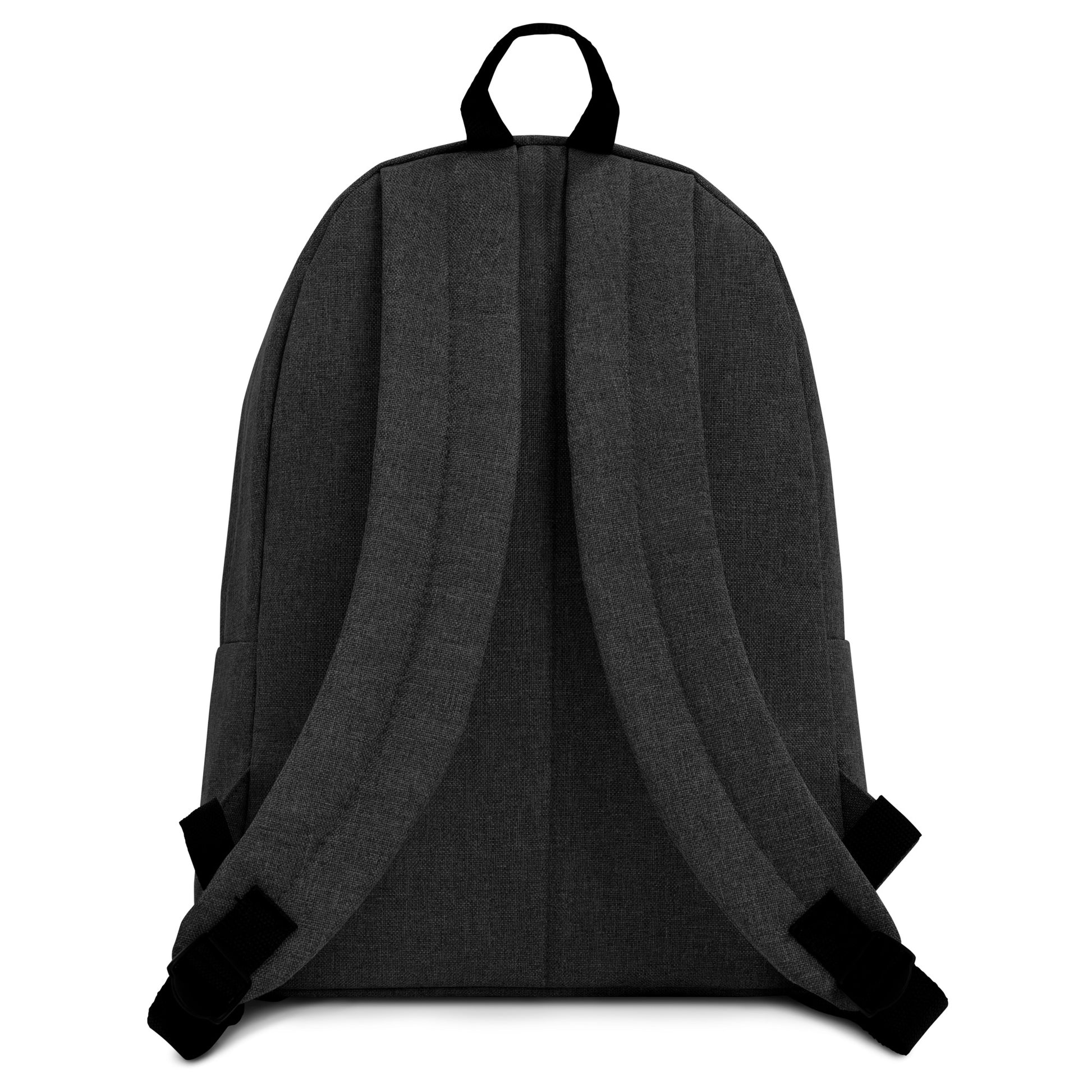 Luxury Embroidered Backpack --Donna G.-- Dark Grey