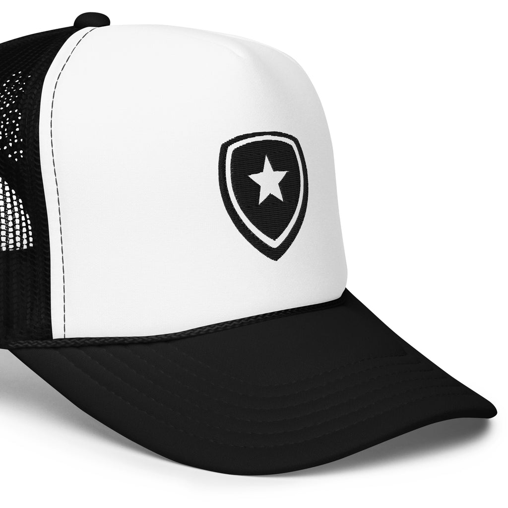 Luxury Trucker cap --CH Style-- Black & White
