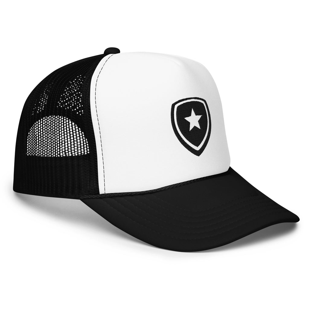Luxury Trucker cap --CH Style-- Black & White