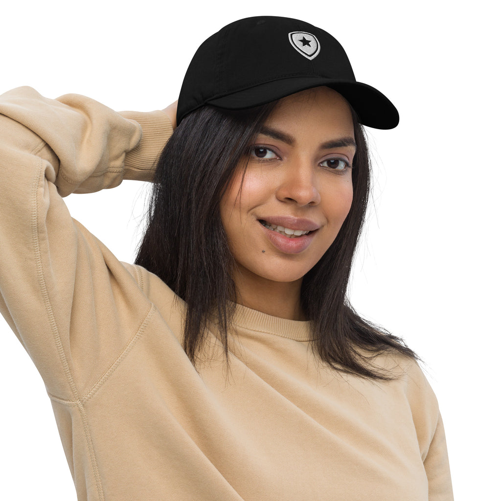 CAP -- 100% Organic --CH Style-- Black