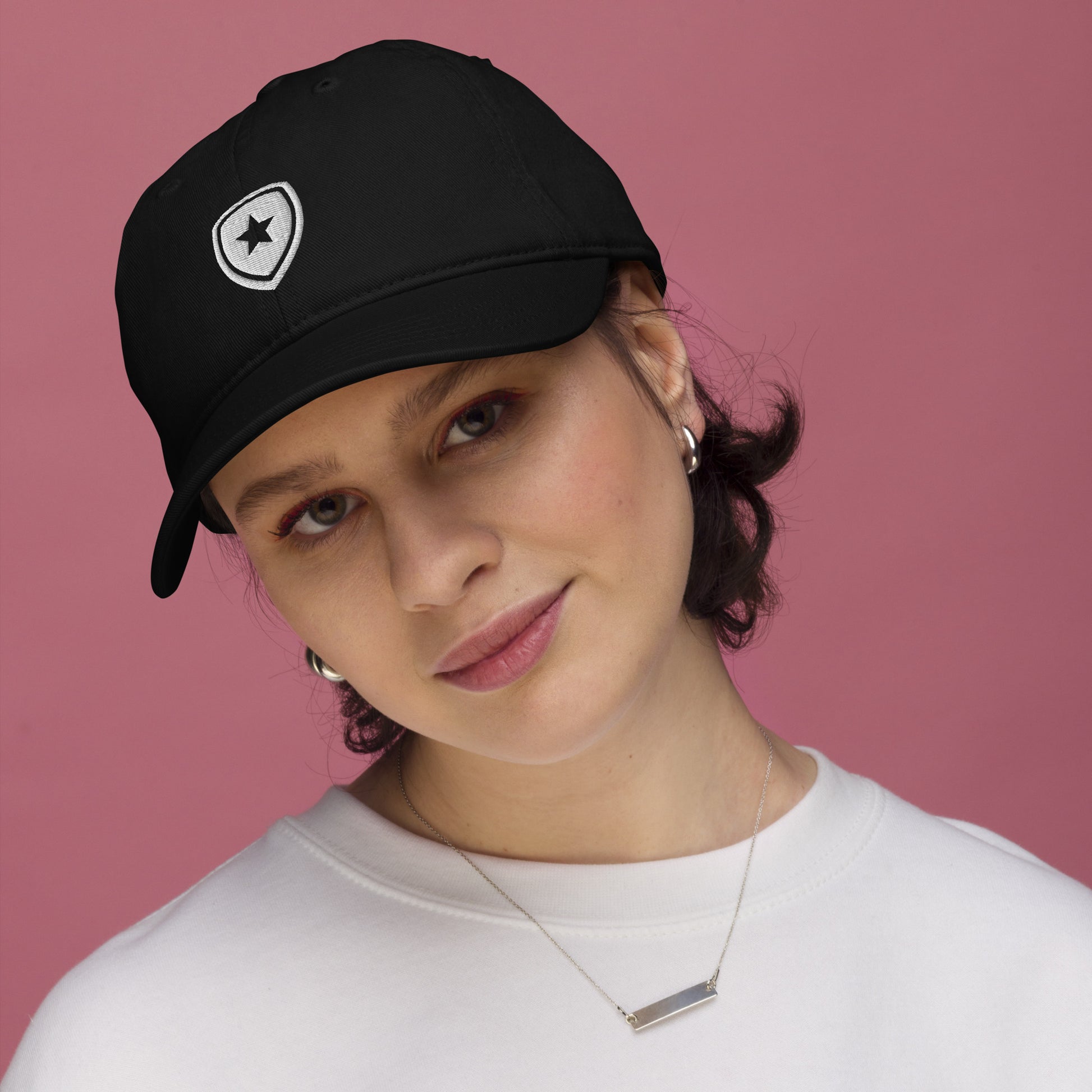 CAP -- 100% Organic --CH Style-- Black
