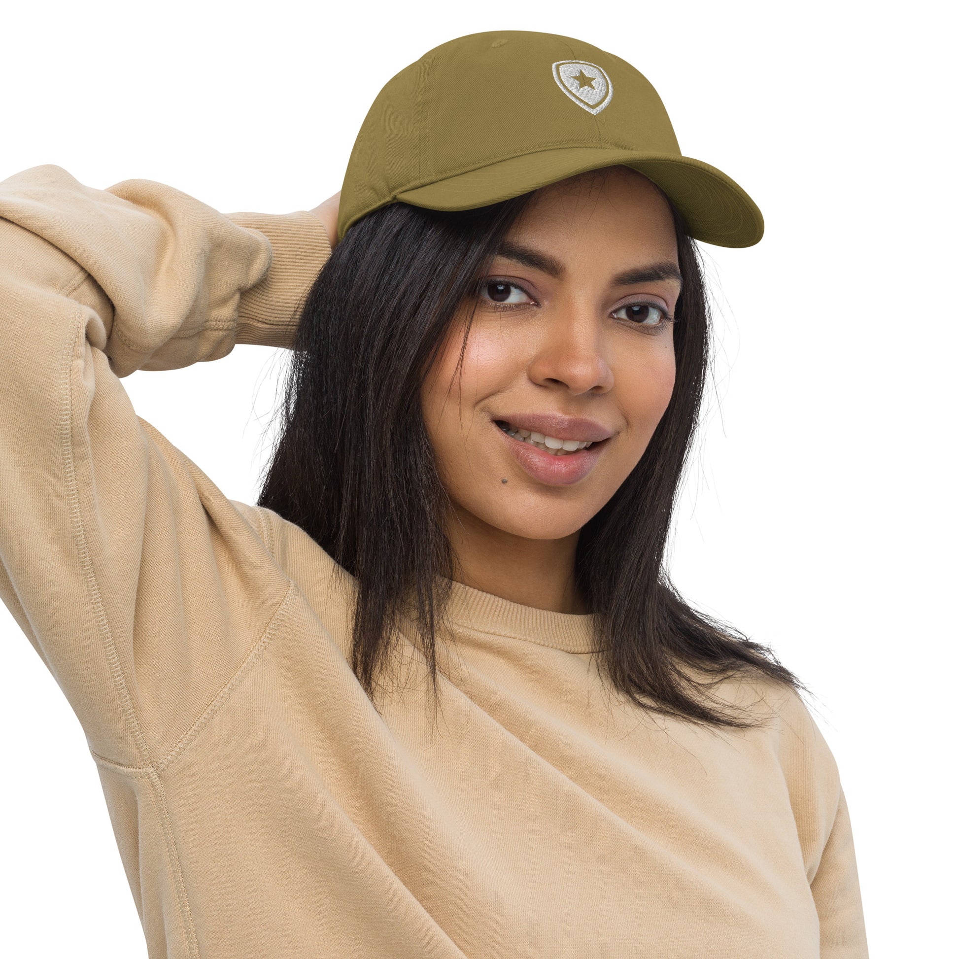 CAP -- 100% Organic --CH Style -- Green