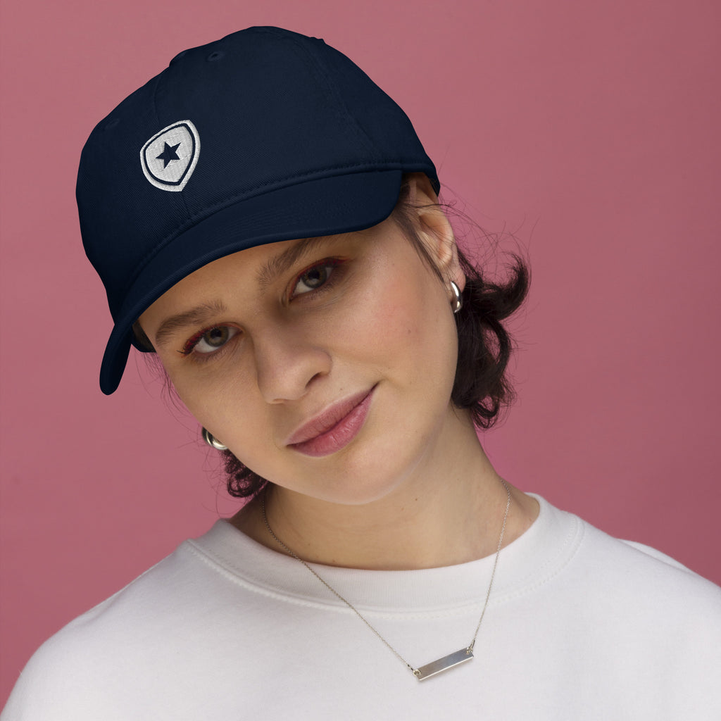 CAP -- 100% Organic --CH Style-- Blue