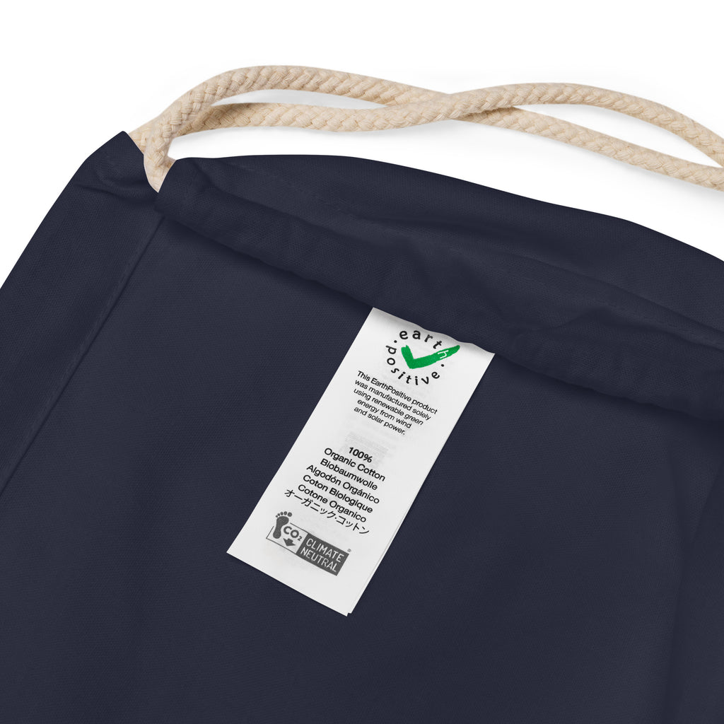100% Organic Drawstring Bag