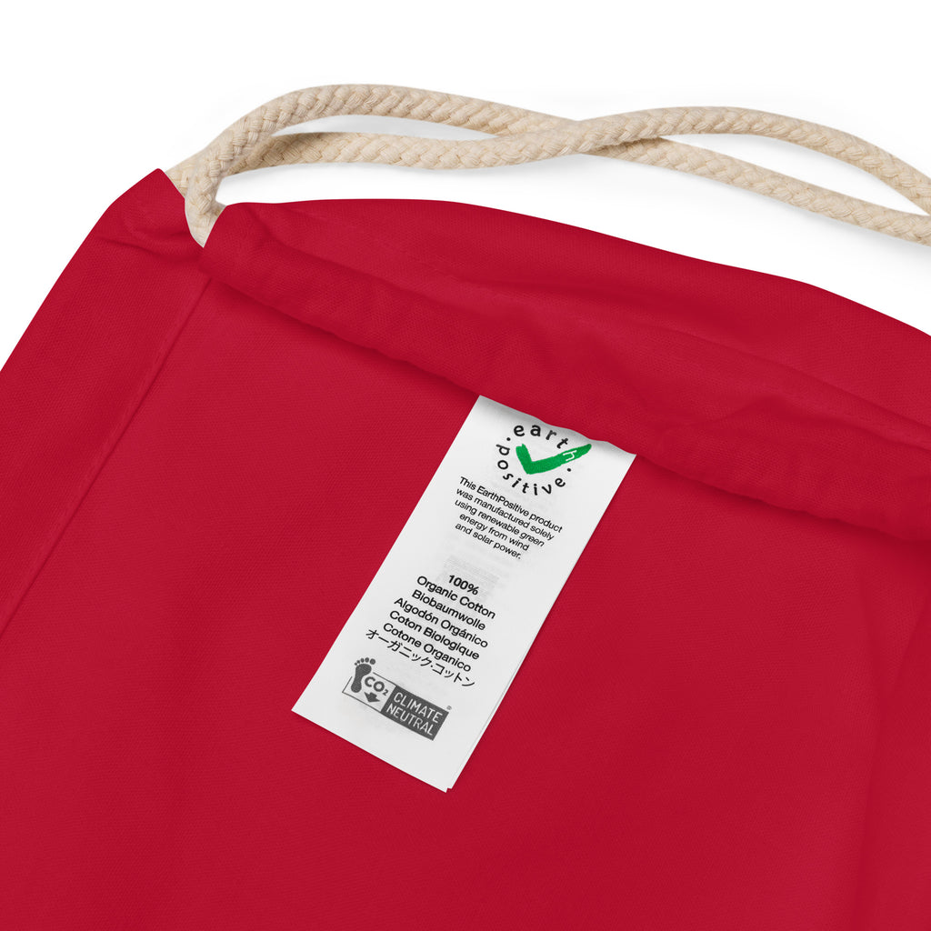 100% Organic Drawstring Bag