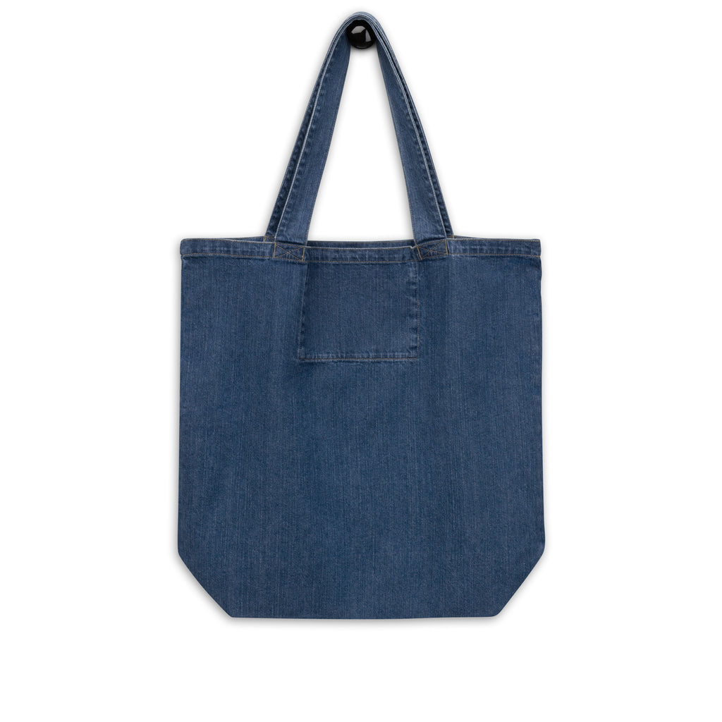 100% Organic Denim Tote Bag
