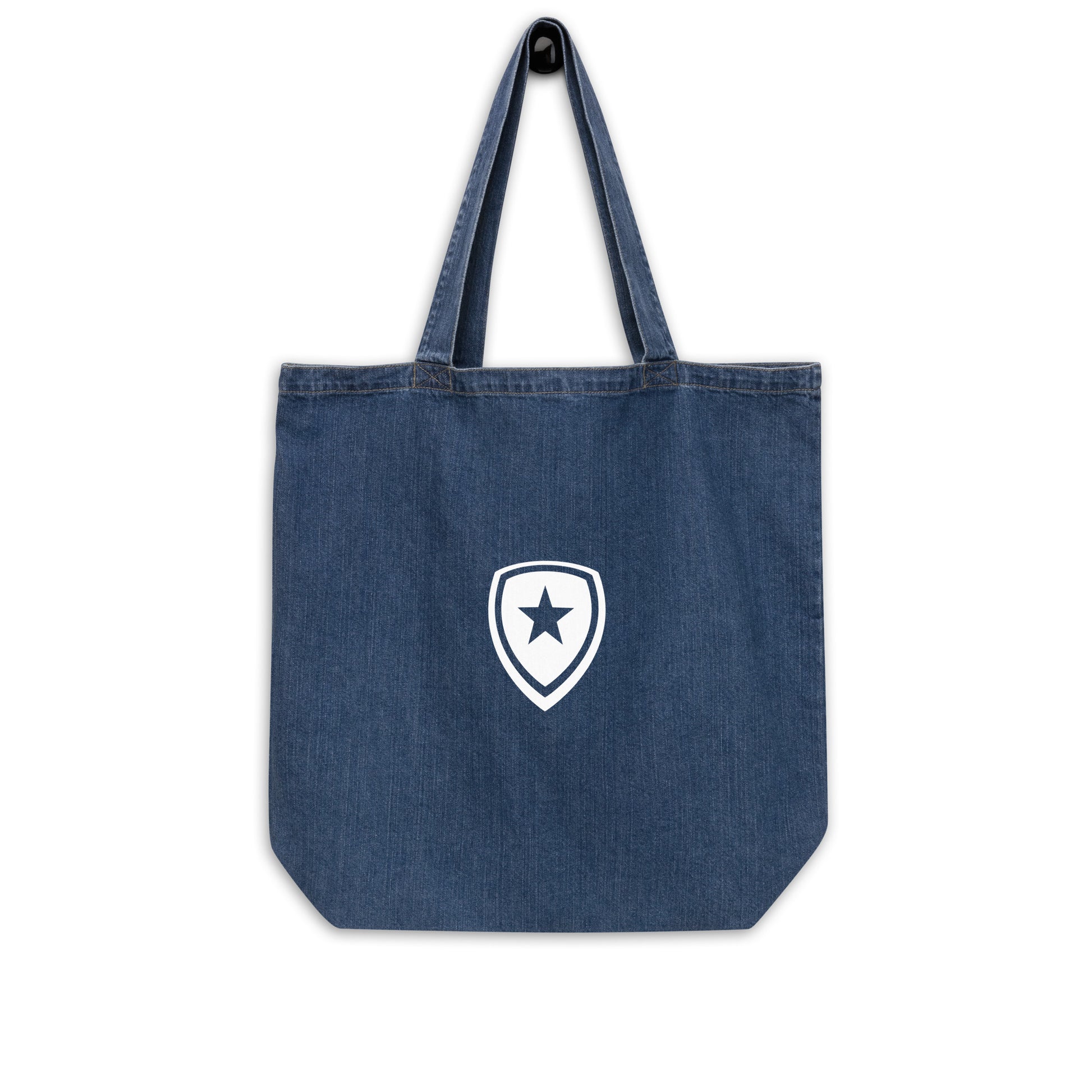 100% Organic Denim Tote Bag