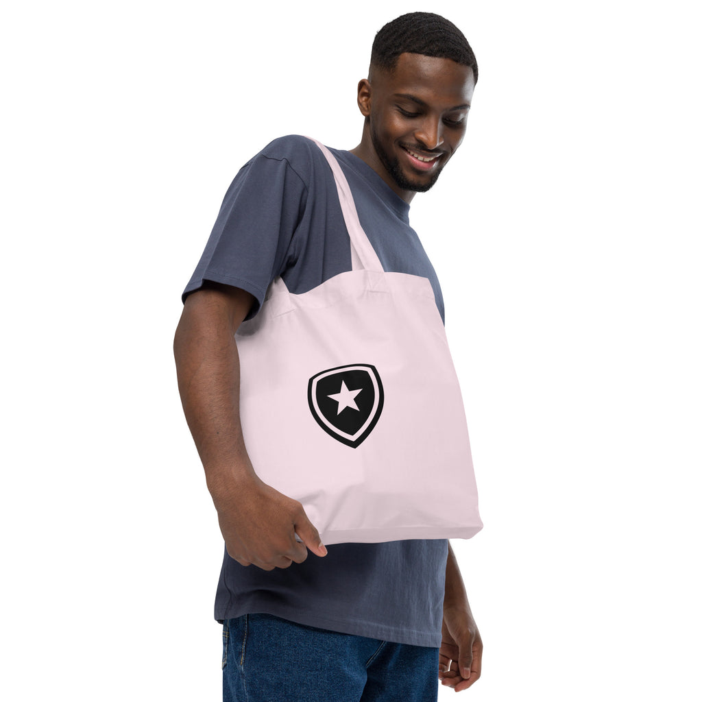 100% Organic Fashion Tote Bag --CH Style-- Pink