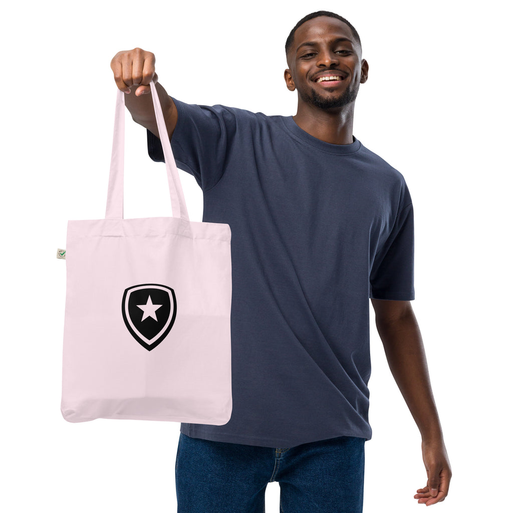 100% Organic Fashion Tote Bag --CH Style-- Pink
