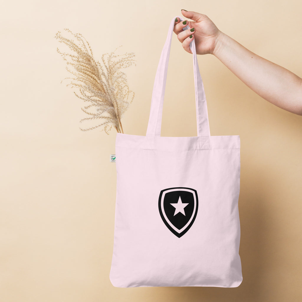100% Organic Fashion Tote Bag --CH Style-- Pink