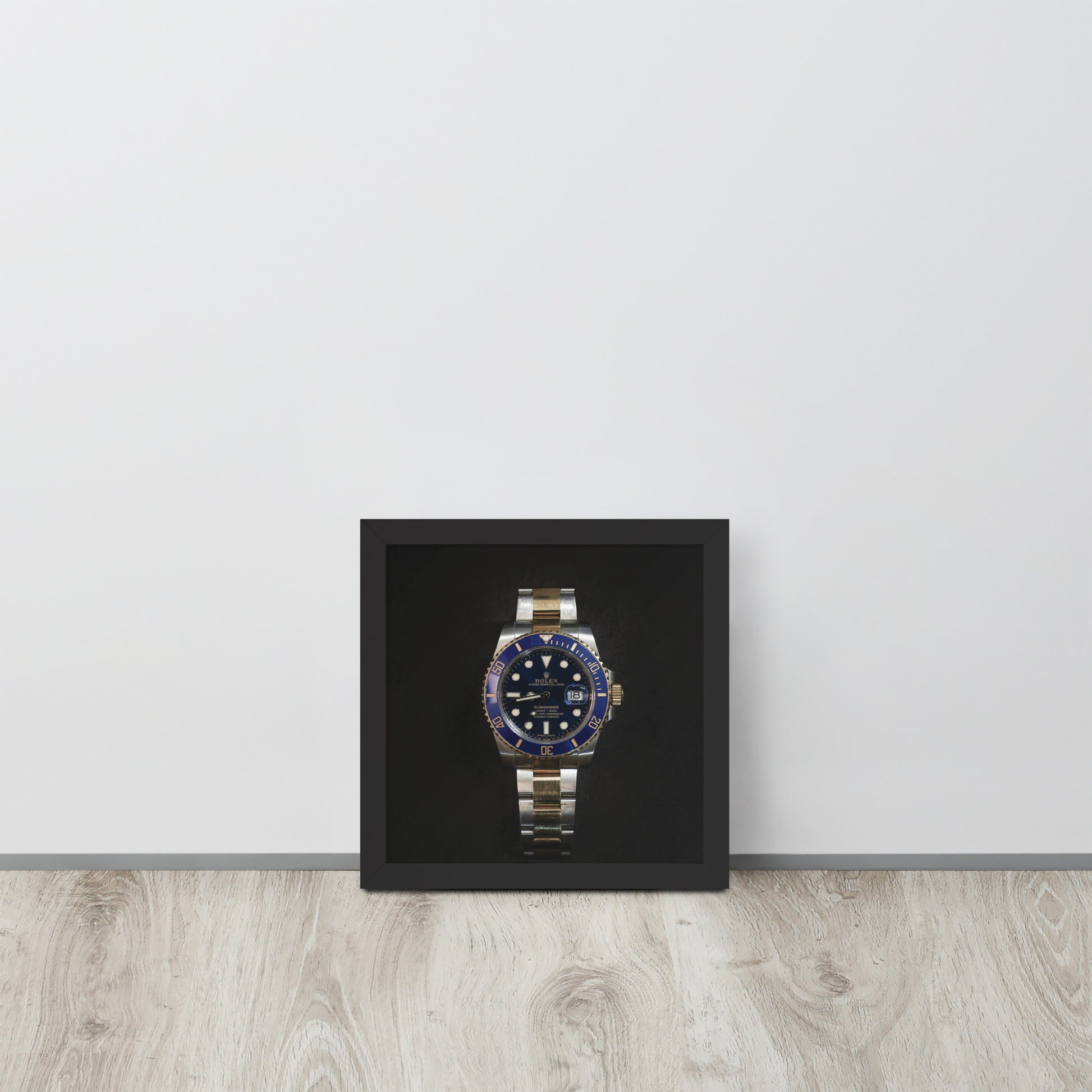 ROLEX -- High Quality -- Framed on photo paper