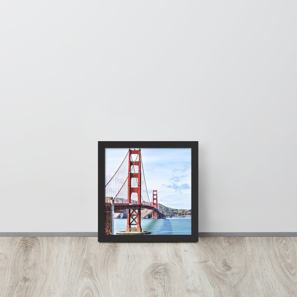 Golden Gate Bridge -- High Quality -- Framed on photo paper