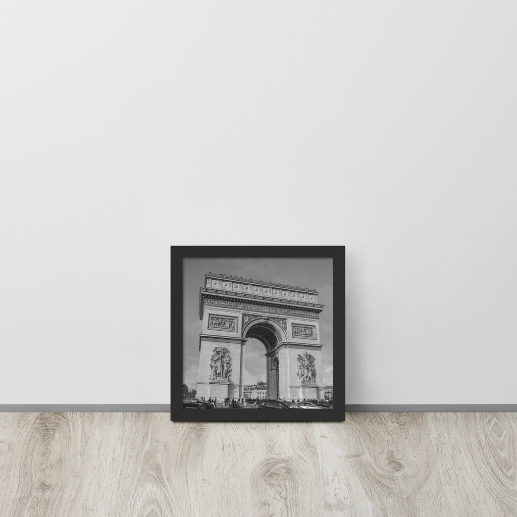 Paris Arc de Triomphe -- High Quality --  Framed on photo paper