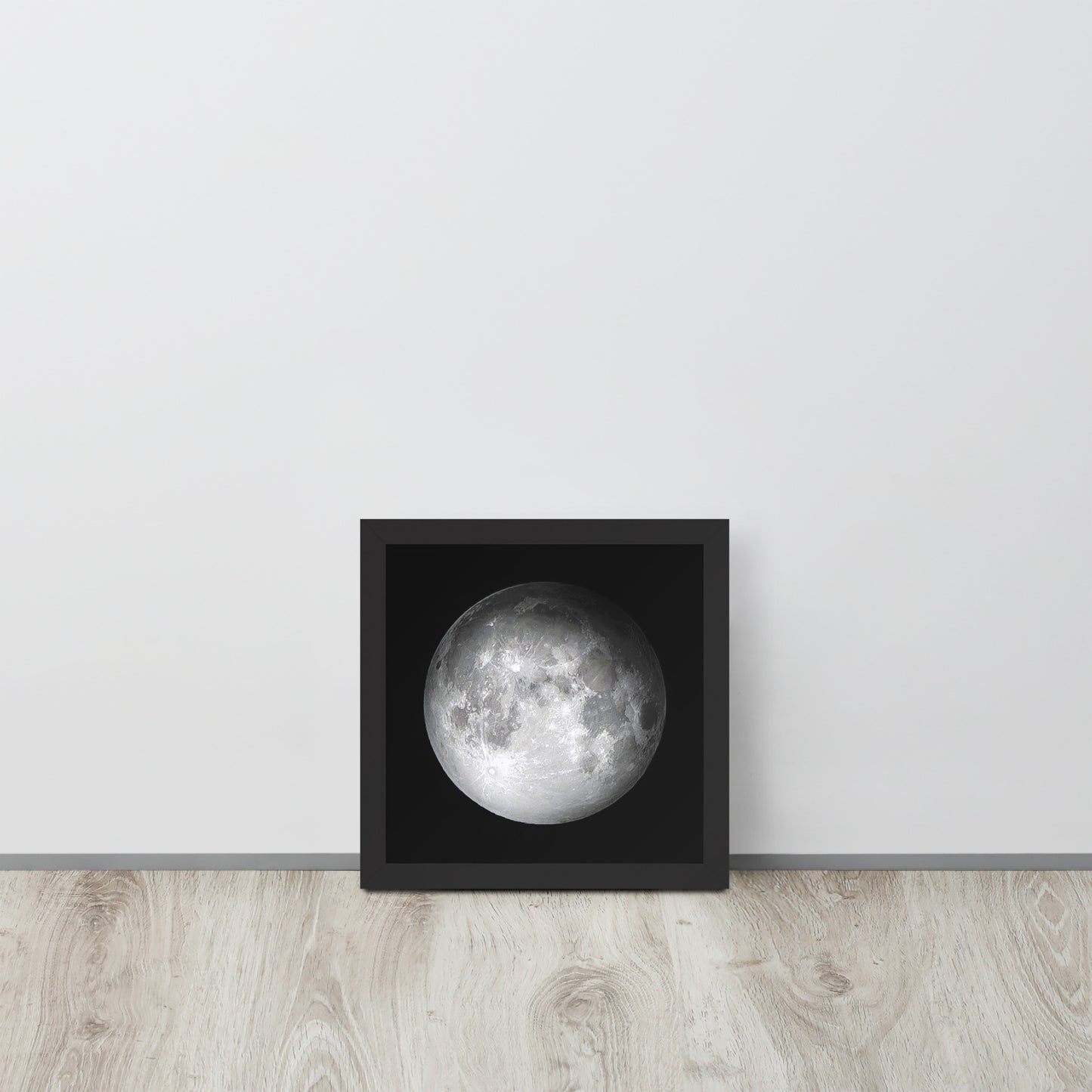 The Moon -- High Quality -- Framed on photo paper
