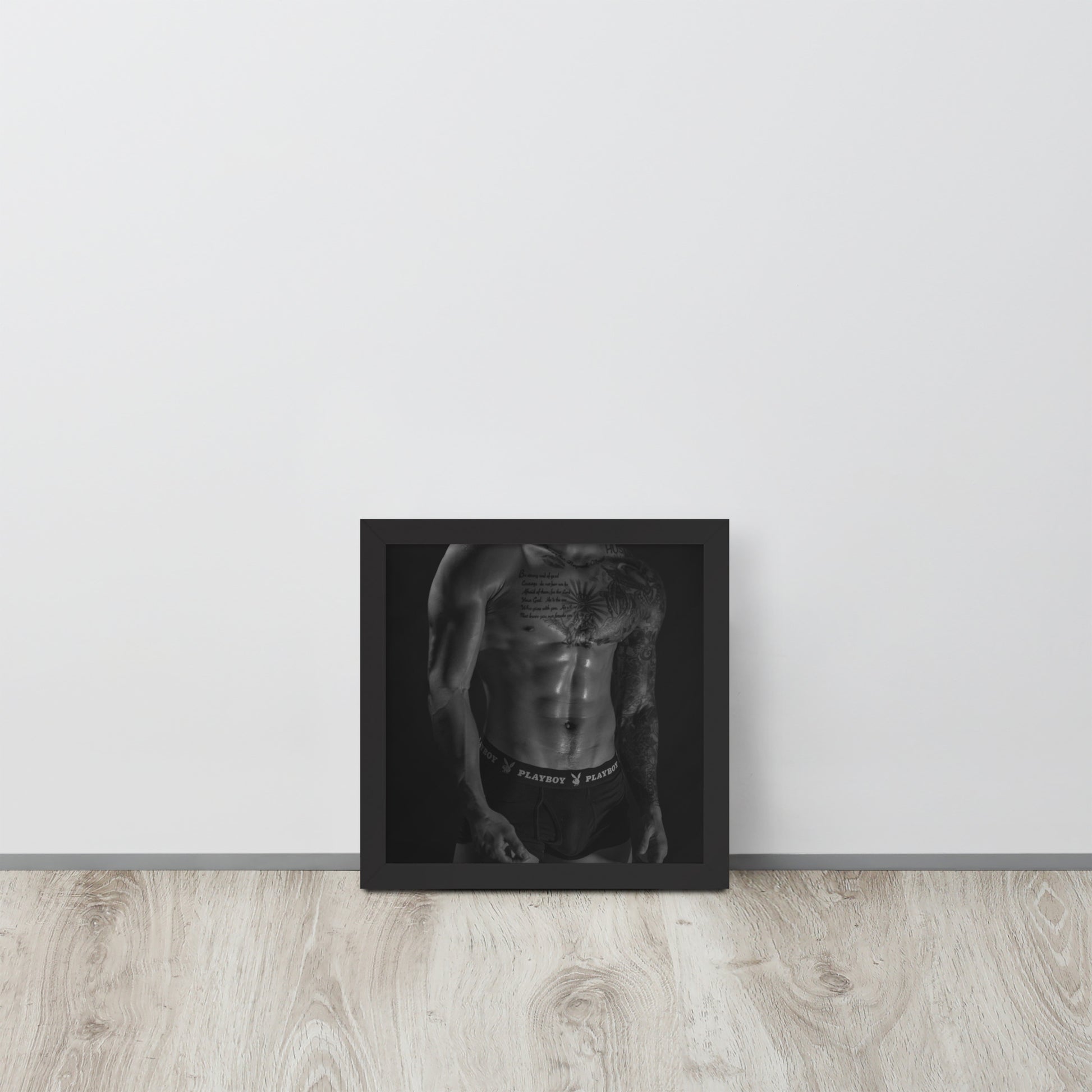 Men -- High Quality -- Framed on photo paper